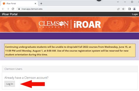 clemson iroar account.